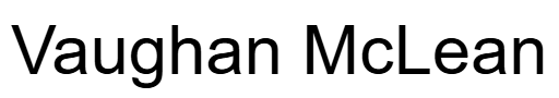 Vaughan McLean